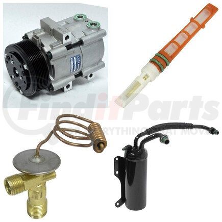 CK1563 by UNIVERSAL AIR CONDITIONER (UAC) - A/C Compressor Kit -- Short Compressor Replacement Kit