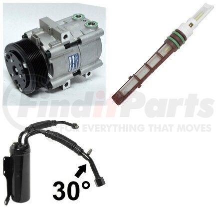 CK1555 by UNIVERSAL AIR CONDITIONER (UAC) - A/C Compressor Kit -- Short Compressor Replacement Kit