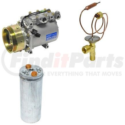 CK1677 by UNIVERSAL AIR CONDITIONER (UAC) - A/C Compressor Kit -- Short Compressor Replacement Kit