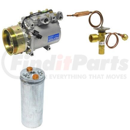 CK1681 by UNIVERSAL AIR CONDITIONER (UAC) - A/C Compressor Kit -- Short Compressor Replacement Kit