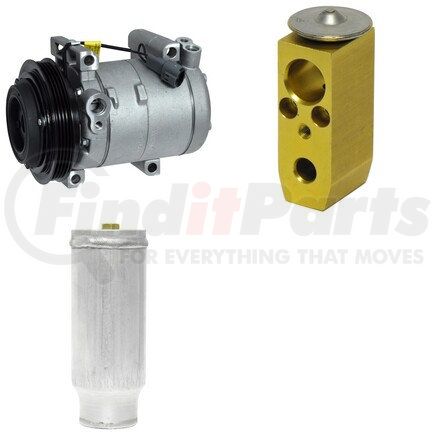 CK1686 by UNIVERSAL AIR CONDITIONER (UAC) - A/C Compressor Kit -- Short Compressor Replacement Kit