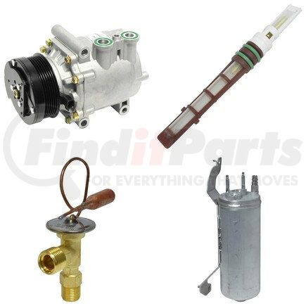 CK1695 by UNIVERSAL AIR CONDITIONER (UAC) - A/C Compressor Kit -- Short Compressor Replacement Kit