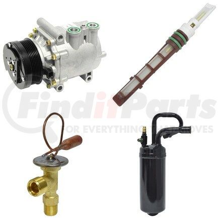 CK1698 by UNIVERSAL AIR CONDITIONER (UAC) - A/C Compressor Kit -- Short Compressor Replacement Kit