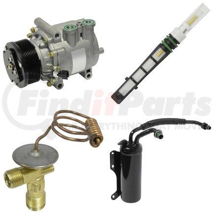 CK1701 by UNIVERSAL AIR CONDITIONER (UAC) - A/C Compressor Kit -- Short Compressor Replacement Kit