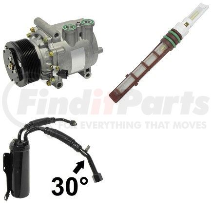 CK1707 by UNIVERSAL AIR CONDITIONER (UAC) - A/C Compressor Kit -- Short Compressor Replacement Kit