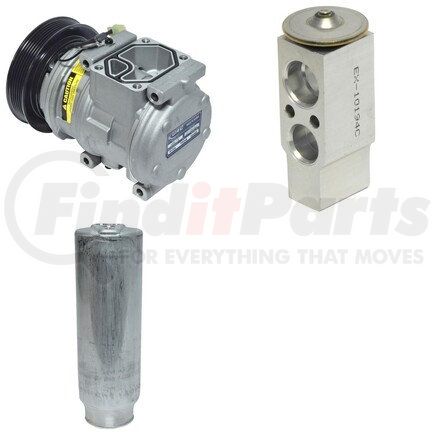 CK1687 by UNIVERSAL AIR CONDITIONER (UAC) - A/C Compressor Kit -- Short Compressor Replacement Kit