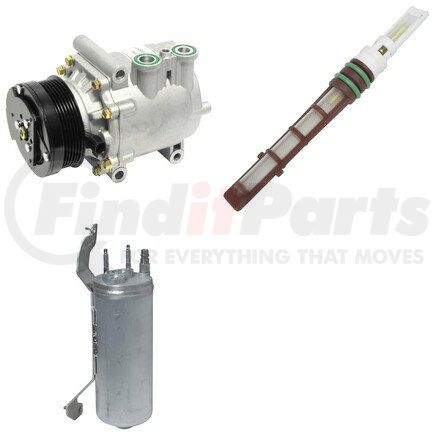 CK1693 by UNIVERSAL AIR CONDITIONER (UAC) - A/C Compressor Kit -- Short Compressor Replacement Kit