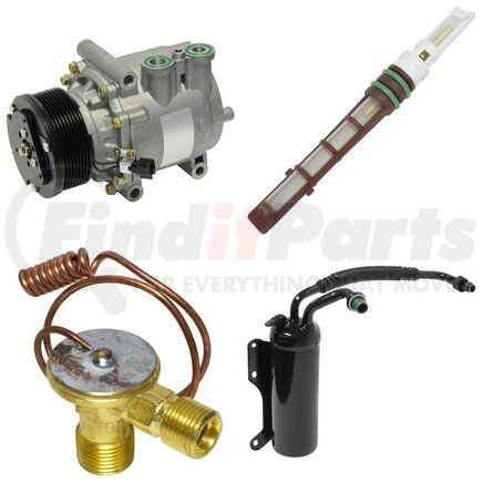 CK1709 by UNIVERSAL AIR CONDITIONER (UAC) - A/C Compressor Kit -- Short Compressor Replacement Kit