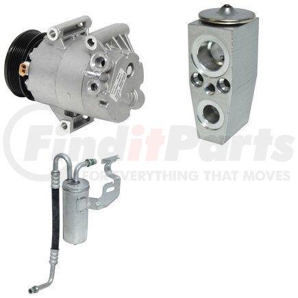 CK1787 by UNIVERSAL AIR CONDITIONER (UAC) - A/C Compressor Kit -- Short Compressor Replacement Kit