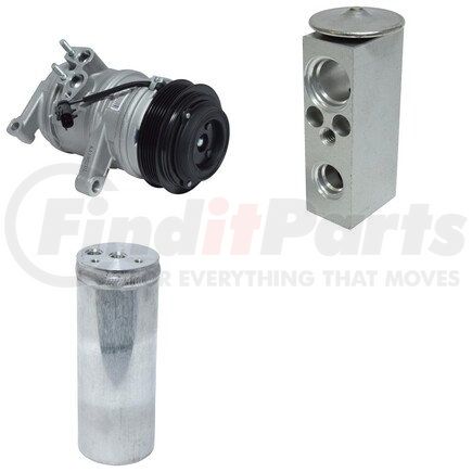 CK1987 by UNIVERSAL AIR CONDITIONER (UAC) - A/C Compressor Kit -- Short Compressor Replacement Kit