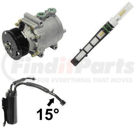 CK2016 by UNIVERSAL AIR CONDITIONER (UAC) - A/C Compressor Kit -- Short Compressor Replacement Kit