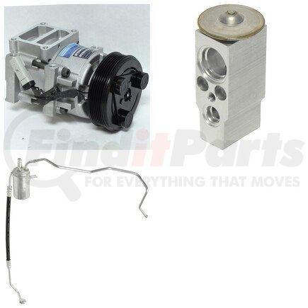 CK2055 by UNIVERSAL AIR CONDITIONER (UAC) - A/C Compressor Kit -- Short Compressor Replacement Kit