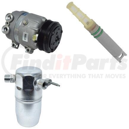 CK3707 by UNIVERSAL AIR CONDITIONER (UAC) - A/C Compressor Kit -- Short Compressor Replacement Kit