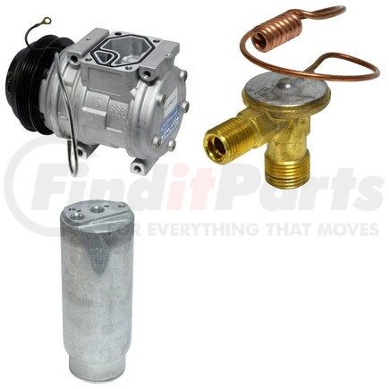 CK3728 by UNIVERSAL AIR CONDITIONER (UAC) - A/C Compressor Kit -- Short Compressor Replacement Kit