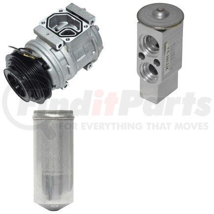 CK3758 by UNIVERSAL AIR CONDITIONER (UAC) - A/C Compressor Kit -- Short Compressor Replacement Kit