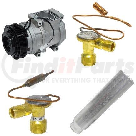 CK3801 by UNIVERSAL AIR CONDITIONER (UAC) - A/C Compressor Kit -- Short Compressor Replacement Kit