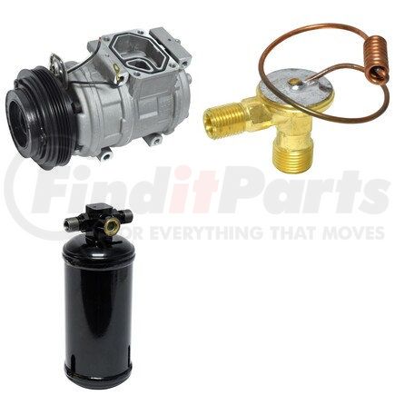 CK3842 by UNIVERSAL AIR CONDITIONER (UAC) - A/C Compressor Kit -- Short Compressor Replacement Kit