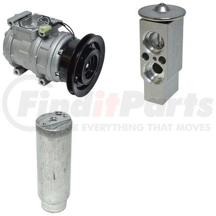 CK3843 by UNIVERSAL AIR CONDITIONER (UAC) - A/C Compressor Kit -- Short Compressor Replacement Kit