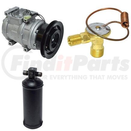 CK3844 by UNIVERSAL AIR CONDITIONER (UAC) - A/C Compressor Kit -- Short Compressor Replacement Kit