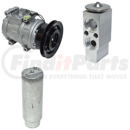 CK3845 by UNIVERSAL AIR CONDITIONER (UAC) - A/C Compressor Kit -- Short Compressor Replacement Kit