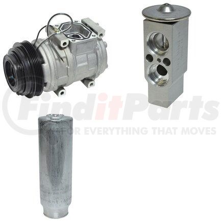 CK3849 by UNIVERSAL AIR CONDITIONER (UAC) - A/C Compressor Kit -- Short Compressor Replacement Kit