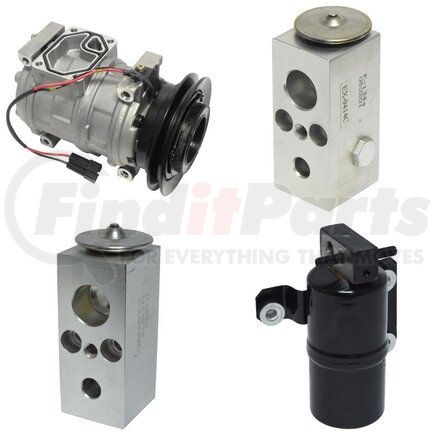 CK3873 by UNIVERSAL AIR CONDITIONER (UAC) - A/C Compressor Kit -- Short Compressor Replacement Kit