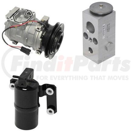 CK3874 by UNIVERSAL AIR CONDITIONER (UAC) - A/C Compressor Kit -- Short Compressor Replacement Kit