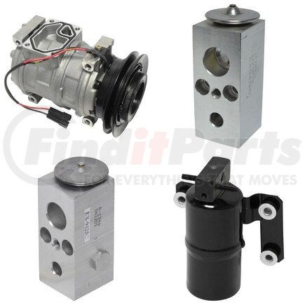 CK3876 by UNIVERSAL AIR CONDITIONER (UAC) - A/C Compressor Kit -- Short Compressor Replacement Kit