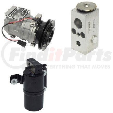 CK3870 by UNIVERSAL AIR CONDITIONER (UAC) - A/C Compressor Kit -- Short Compressor Replacement Kit