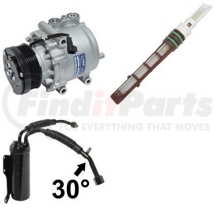 CK3936 by UNIVERSAL AIR CONDITIONER (UAC) - A/C Compressor Kit -- Short Compressor Replacement Kit