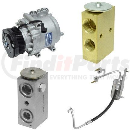 CK3939 by UNIVERSAL AIR CONDITIONER (UAC) - A/C Compressor Kit -- Short Compressor Replacement Kit