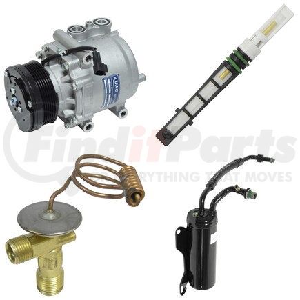 CK3950 by UNIVERSAL AIR CONDITIONER (UAC) - A/C Compressor Kit -- Short Compressor Replacement Kit