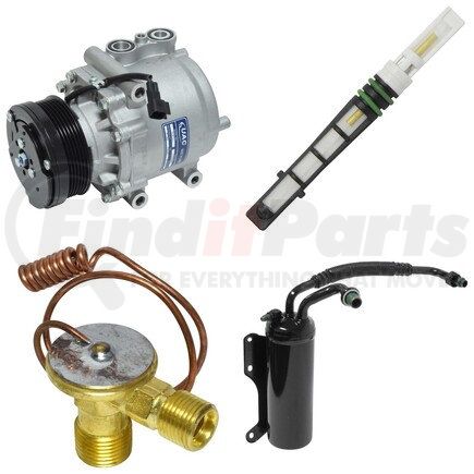 CK3945 by UNIVERSAL AIR CONDITIONER (UAC) - A/C Compressor Kit -- Short Compressor Replacement Kit