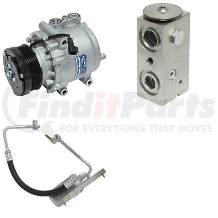 CK3967 by UNIVERSAL AIR CONDITIONER (UAC) - A/C Compressor Kit -- Short Compressor Replacement Kit