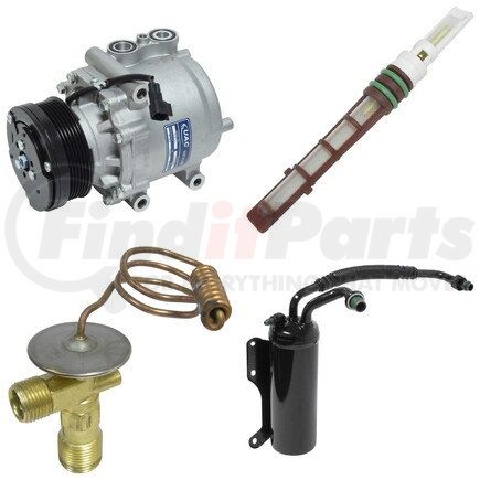 CK3970 by UNIVERSAL AIR CONDITIONER (UAC) - A/C Compressor Kit -- Short Compressor Replacement Kit