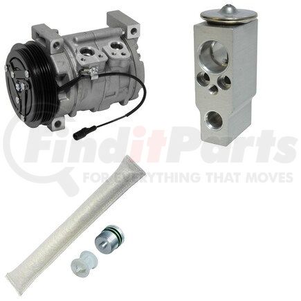 CK4079 by UNIVERSAL AIR CONDITIONER (UAC) - A/C Compressor Kit -- Short Compressor Replacement Kit