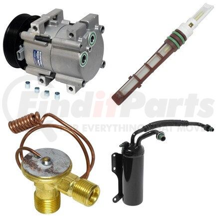 CK4123 by UNIVERSAL AIR CONDITIONER (UAC) - A/C Compressor Kit -- Short Compressor Replacement Kit