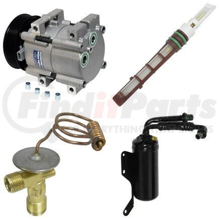 CK4125 by UNIVERSAL AIR CONDITIONER (UAC) - A/C Compressor Kit -- Short Compressor Replacement Kit