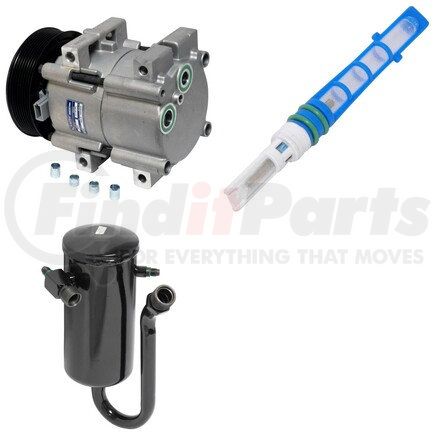 CK4129 by UNIVERSAL AIR CONDITIONER (UAC) - A/C Compressor Kit -- Short Compressor Replacement Kit