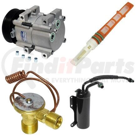 CK4135 by UNIVERSAL AIR CONDITIONER (UAC) - A/C Compressor Kit -- Short Compressor Replacement Kit