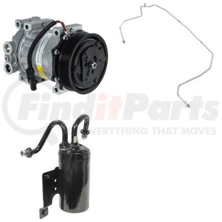 CK4176 by UNIVERSAL AIR CONDITIONER (UAC) - A/C Compressor Kit -- Short Compressor Replacement Kit