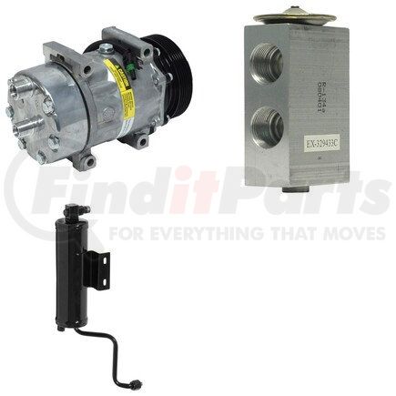 CK4361 by UNIVERSAL AIR CONDITIONER (UAC) - A/C Compressor Kit -- Short Compressor Replacement Kit