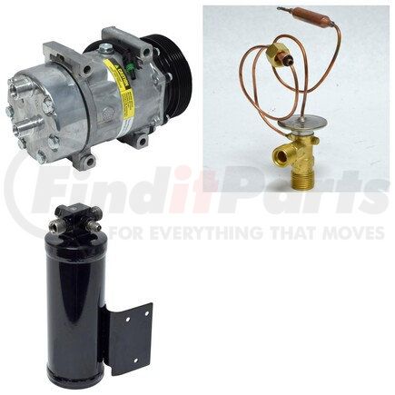 CK4367 by UNIVERSAL AIR CONDITIONER (UAC) - A/C Compressor Kit -- Short Compressor Replacement Kit