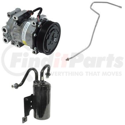 CK4378 by UNIVERSAL AIR CONDITIONER (UAC) - A/C Compressor Kit -- Short Compressor Replacement Kit