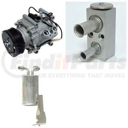 CK4464 by UNIVERSAL AIR CONDITIONER (UAC) - A/C Compressor Kit -- Short Compressor Replacement Kit