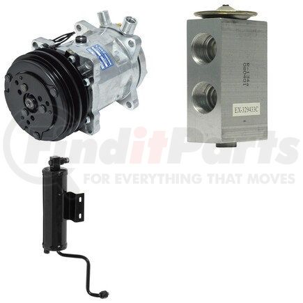 CK4650 by UNIVERSAL AIR CONDITIONER (UAC) - A/C Compressor Kit -- Short Compressor Replacement Kit