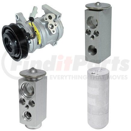 CK4796 by UNIVERSAL AIR CONDITIONER (UAC) - A/C Compressor Kit -- Short Compressor Replacement Kit