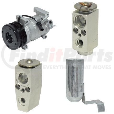 CK4813 by UNIVERSAL AIR CONDITIONER (UAC) - A/C Compressor Kit -- Short Compressor Replacement Kit