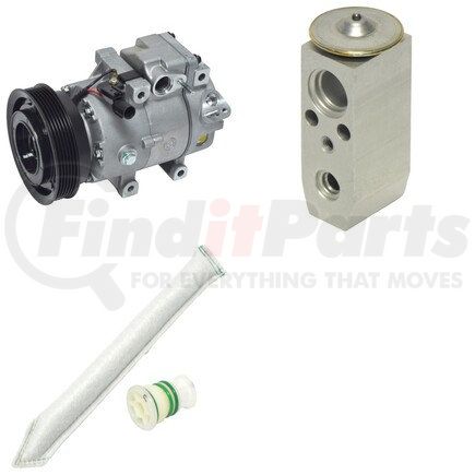 CK4972 by UNIVERSAL AIR CONDITIONER (UAC) - A/C Compressor Kit -- Short Compressor Replacement Kit