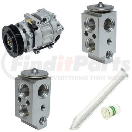 CK4968 by UNIVERSAL AIR CONDITIONER (UAC) - A/C Compressor Kit -- Short Compressor Replacement Kit